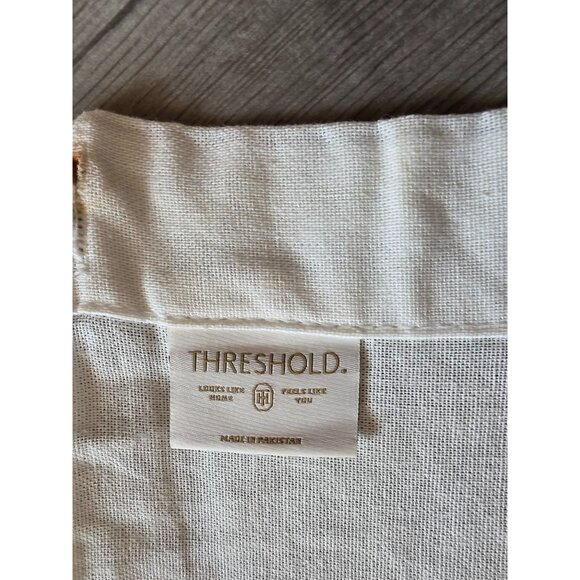 Threshold Floral Cotton  Shower Curtain Panel - Picture 5 of 6